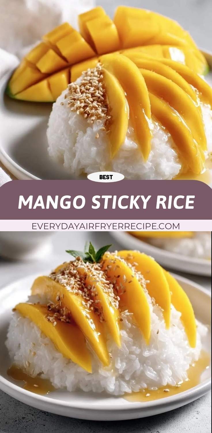 mango sticky rice pinterest