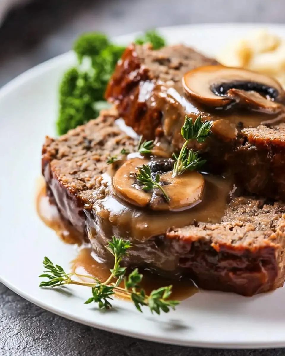 meatloaf with mushroom recipe