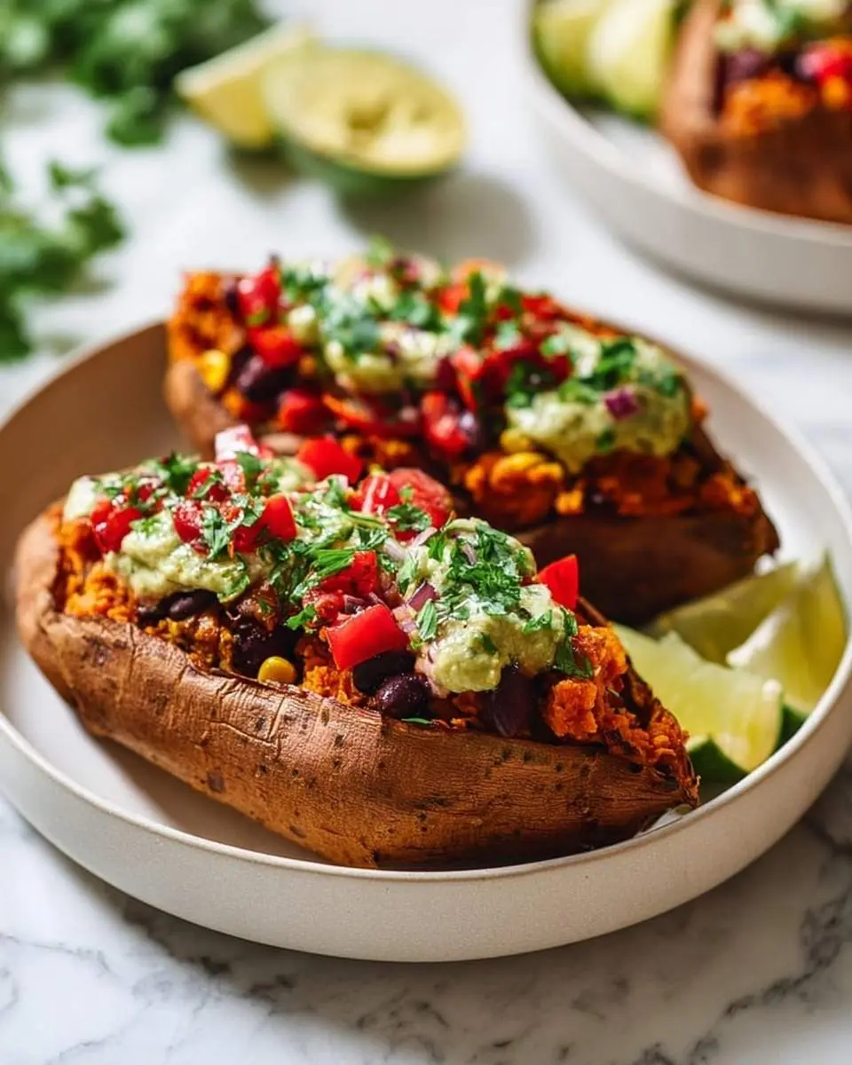 mexican stuffed sweet potatoes recipe