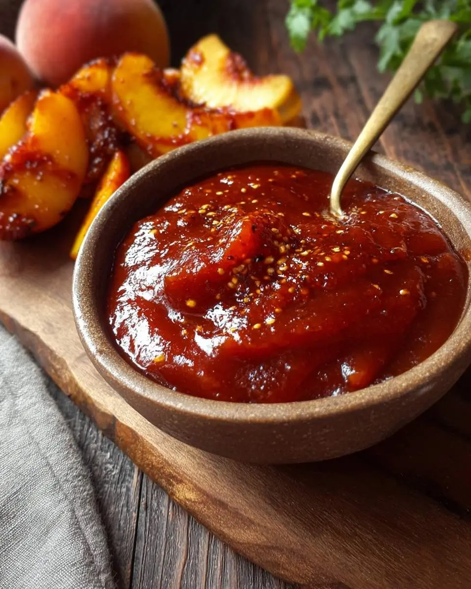 peach bbq sauce