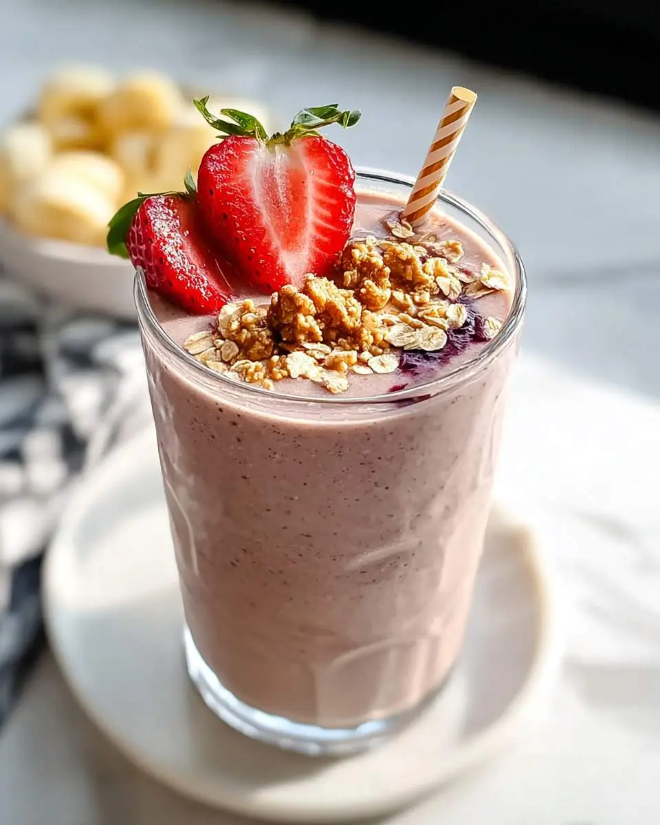 peanut butter jelly keto smoothie