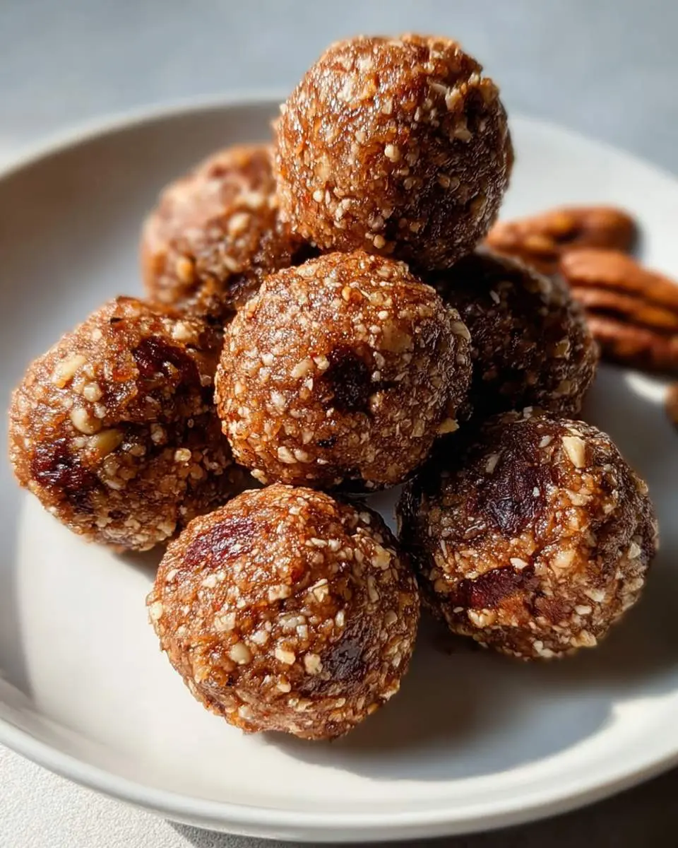 pecan pie protein balls recipe 1