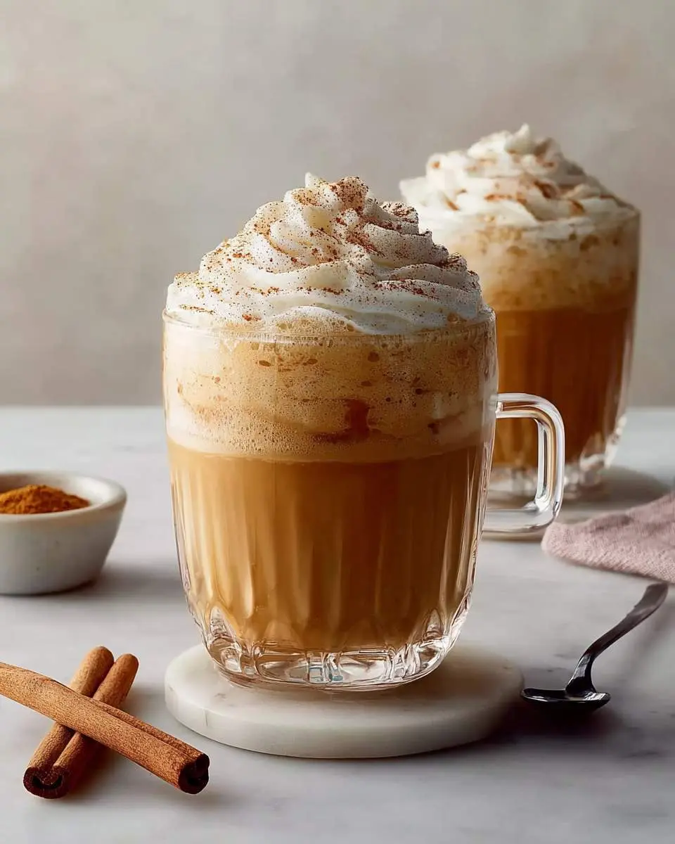 pumpkin spice chai latte