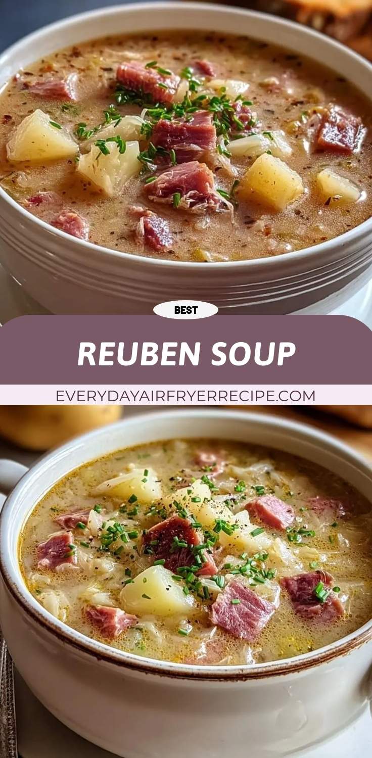 reuben soup pinterest