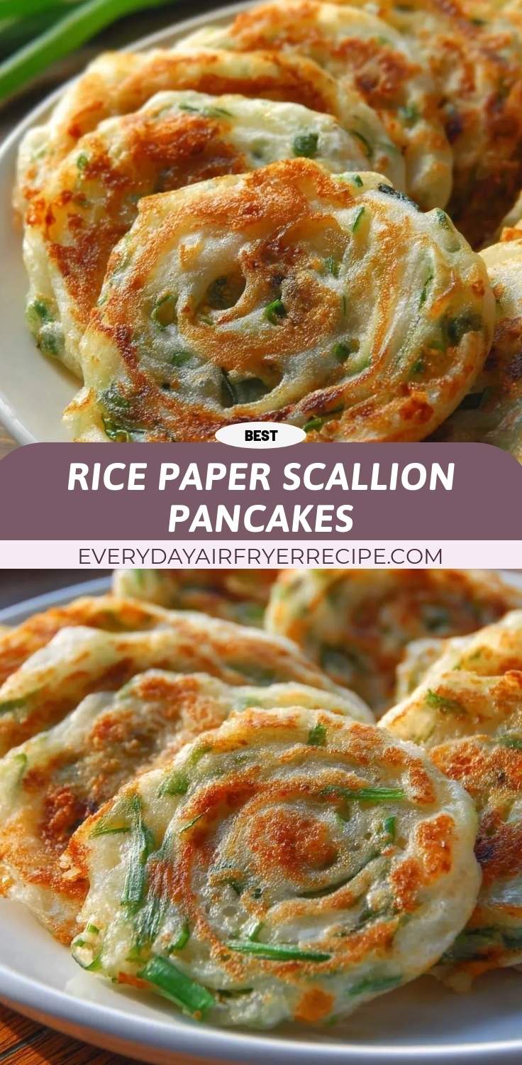 rice paper scallion pancakes pinterest
