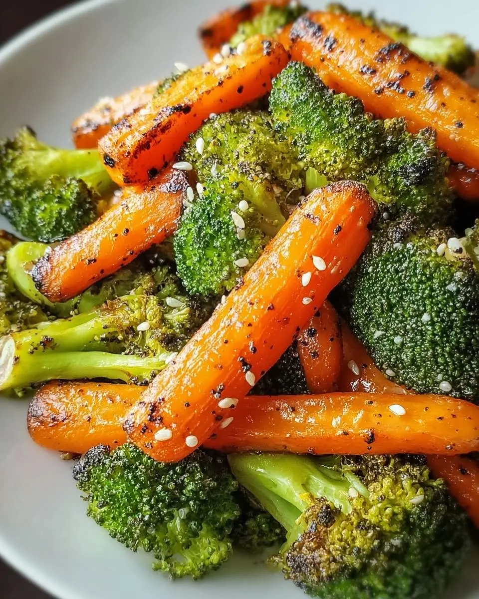 roasted broccoli and carrots recipe 1