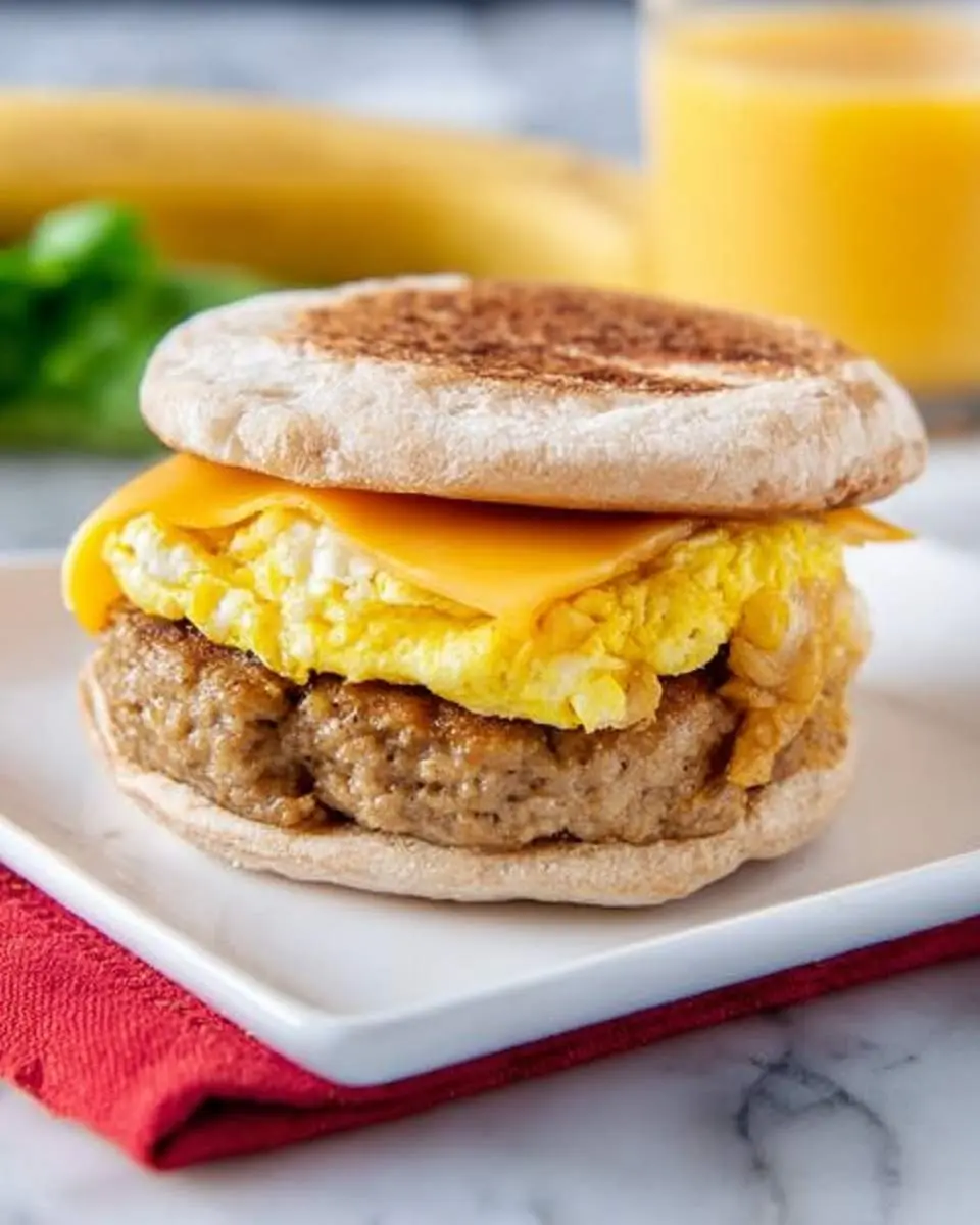 sausage egg and cheese breakfast sandwich recipe