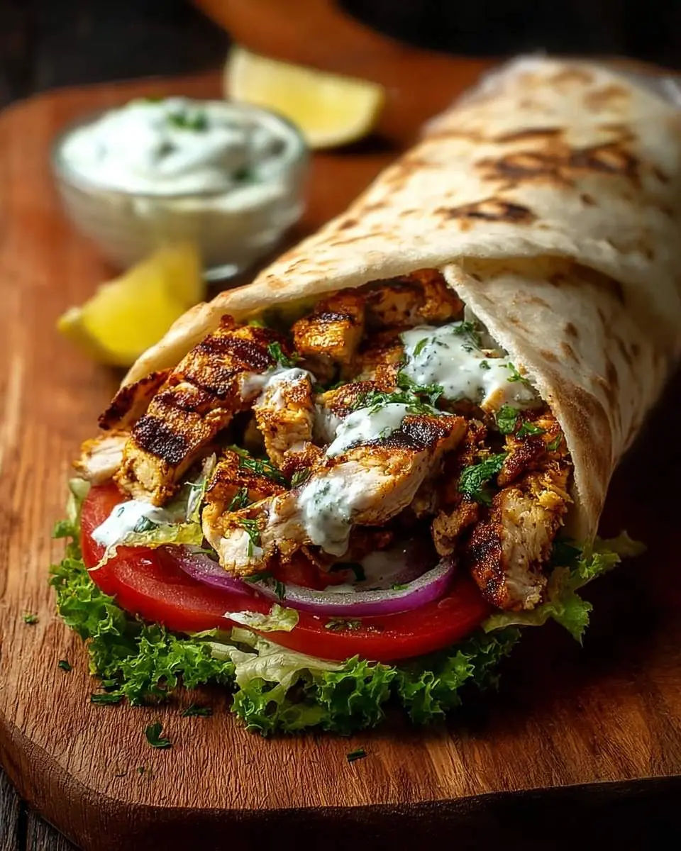 shawarma chicken sandwich