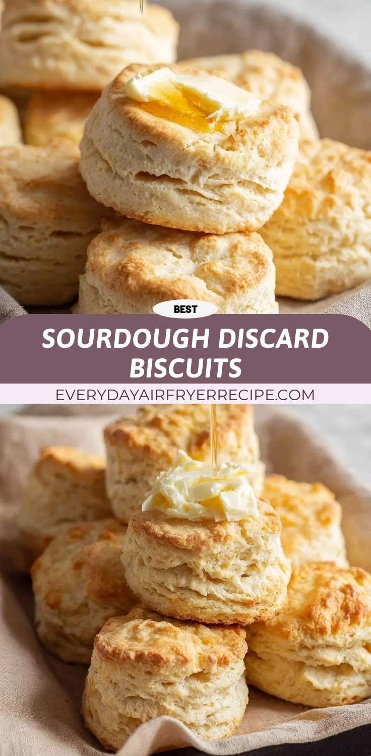 sourdough discard biscuits pinterest