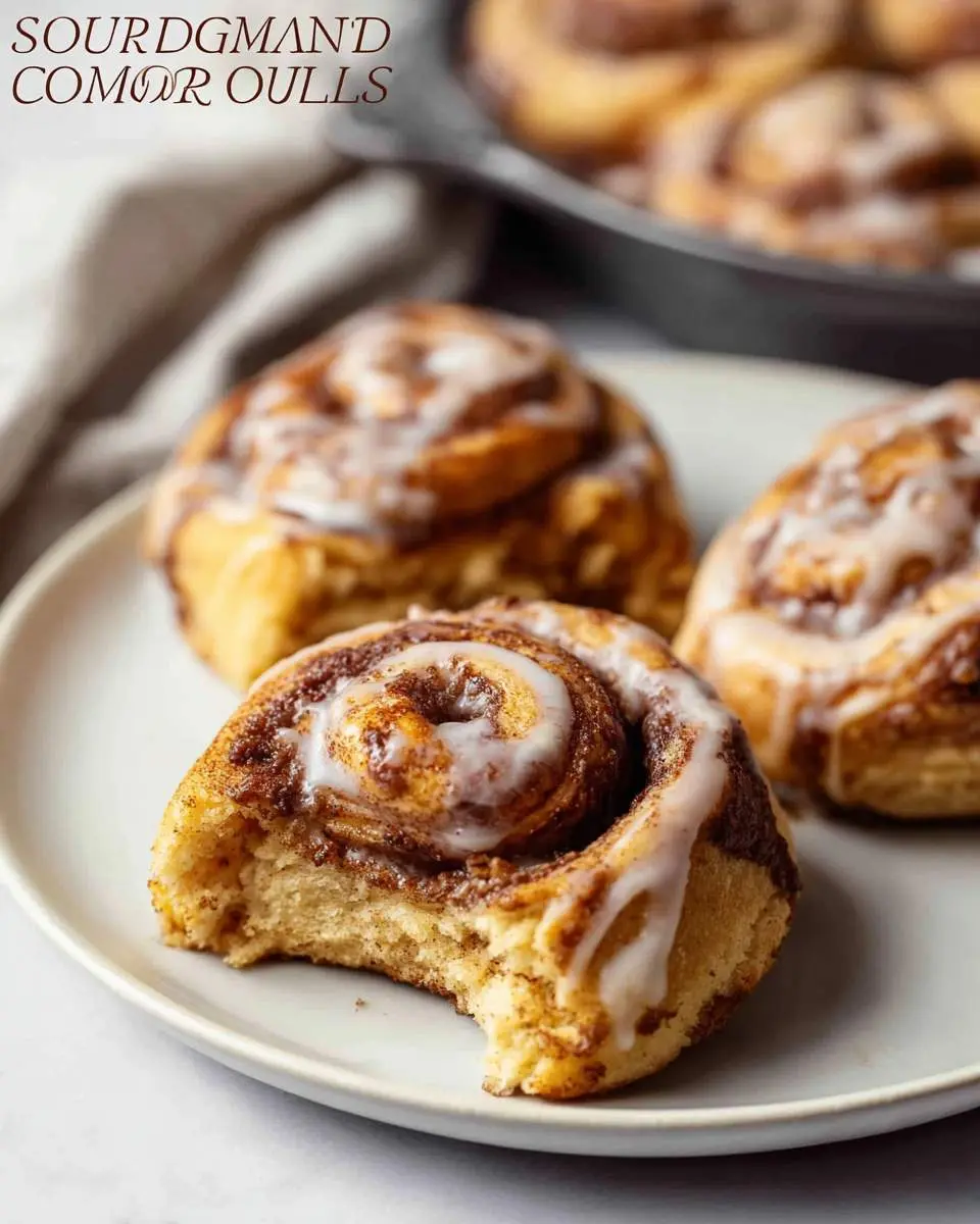 sourdough discard cinnamon rolls