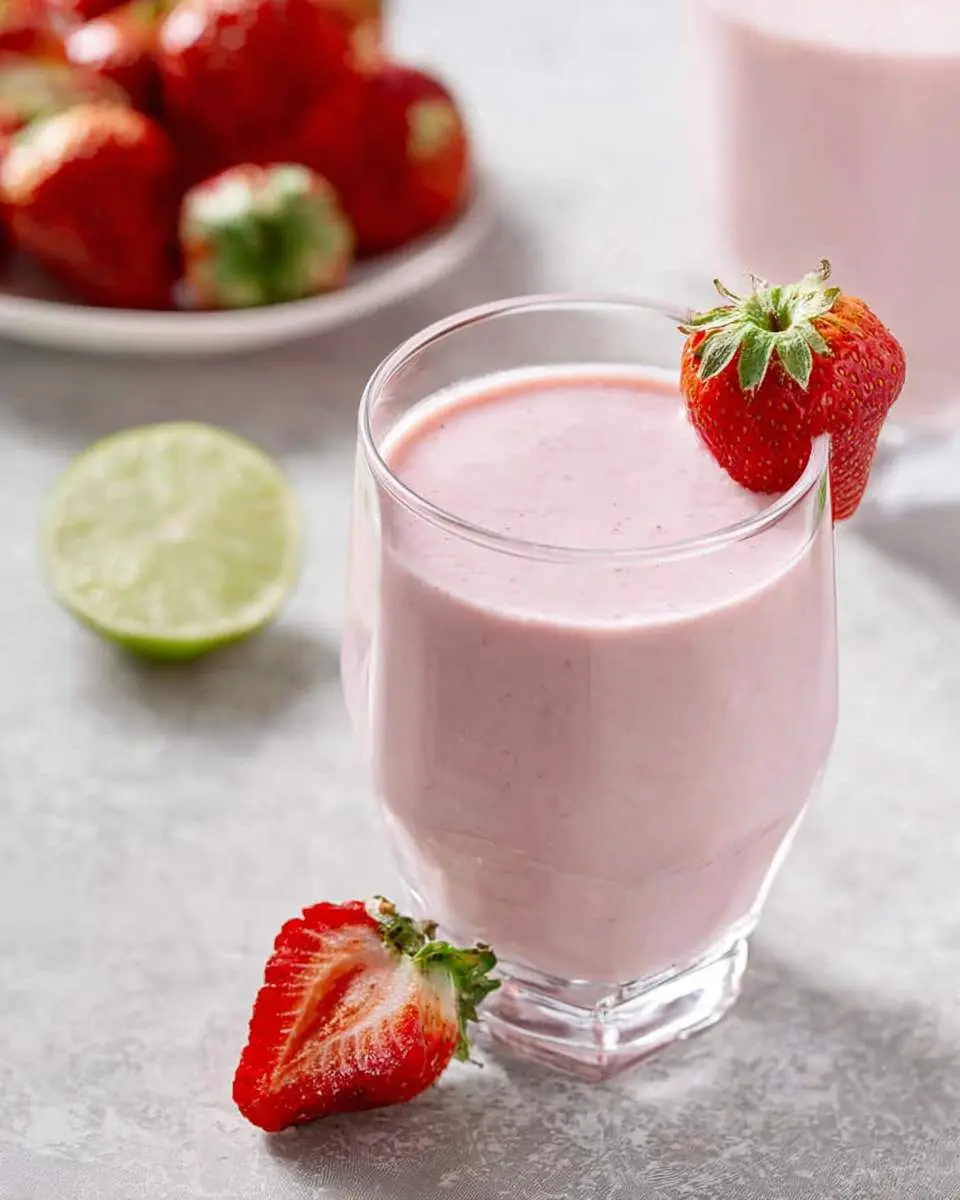 strawberry coconut smoothie recipe 1