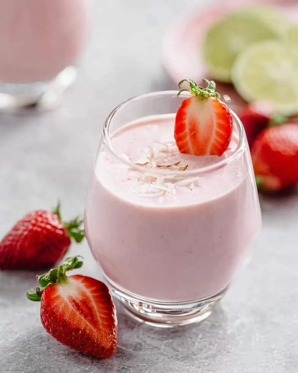 strawberry coconut smoothie recipe