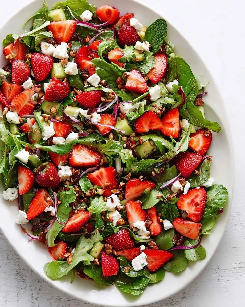 strawberry goat cheese salad recipe 1