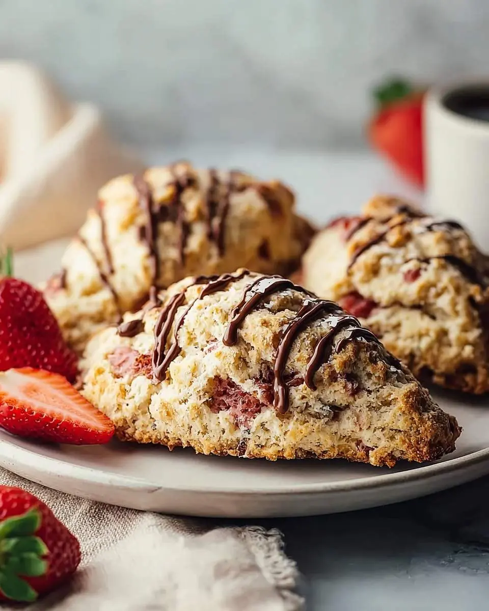 strawberry nutella scones recipe 1