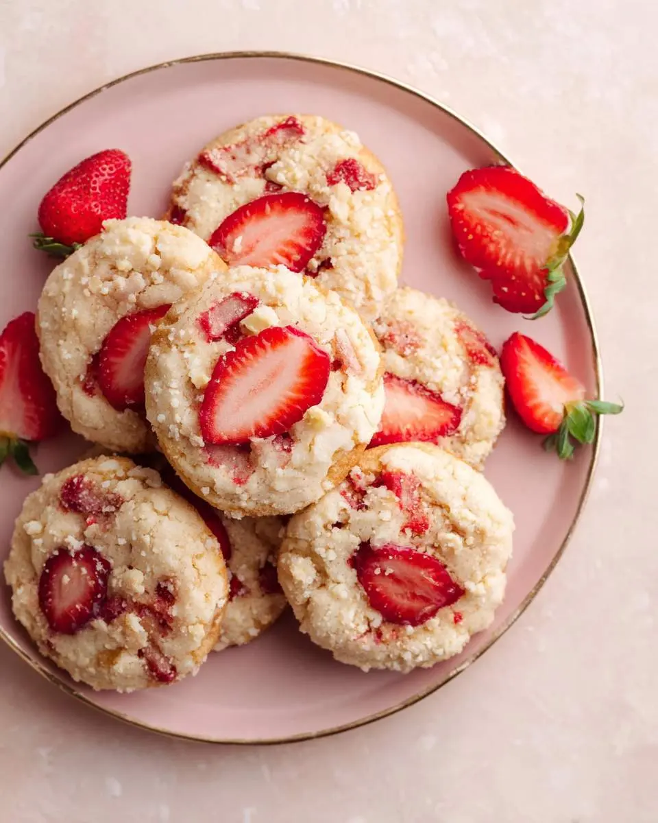 strawberry shortbread cookies recipe 1