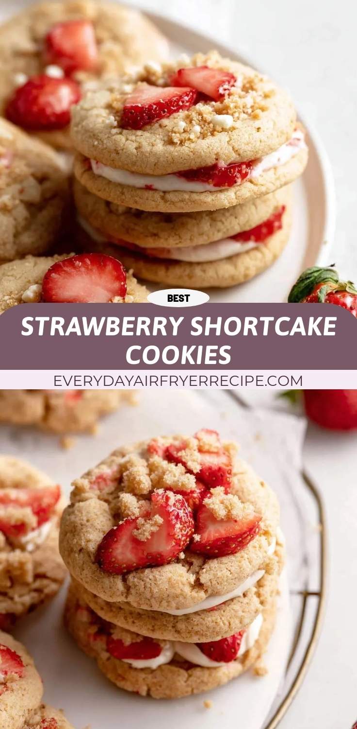 strawberry shortcake cookies pinterest