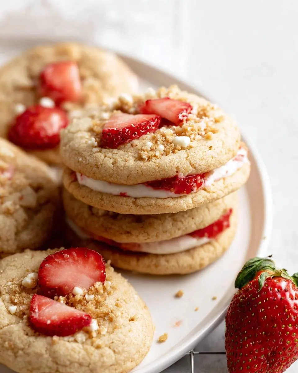 strawberry shortcake cookies recipe 1