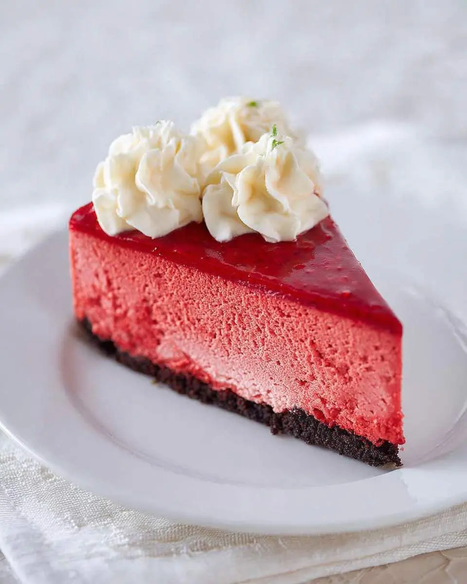 velvet strawberry cheesecake recipe