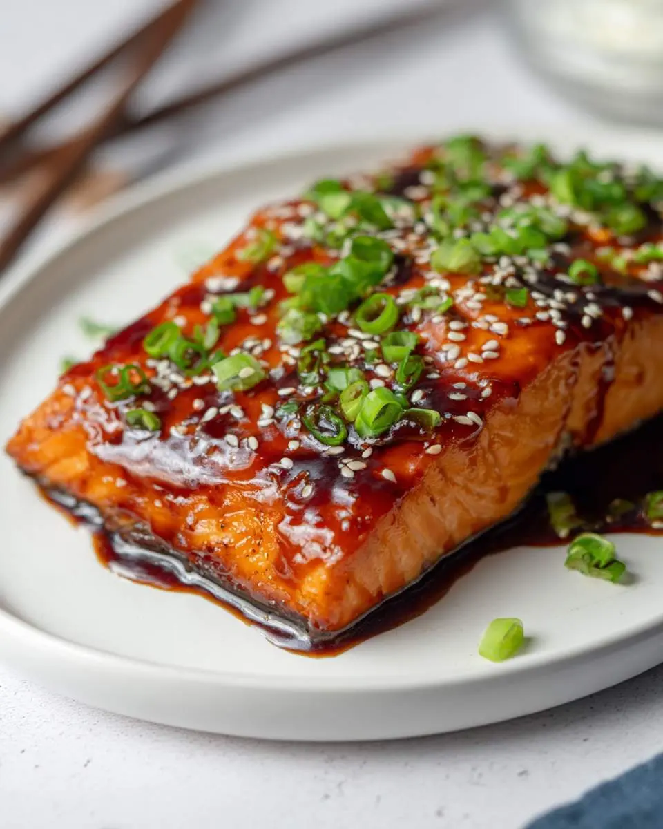 air fryer teriyaki salmon recipe