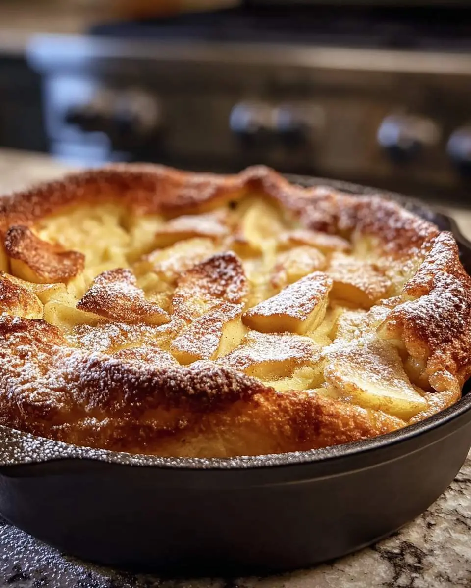 apple cinnamon german pancake recipe