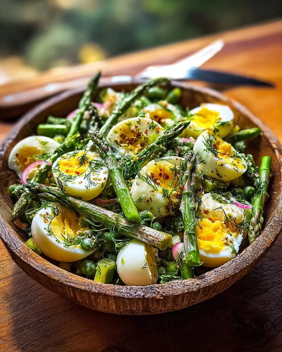 asparagus egg salad recipe