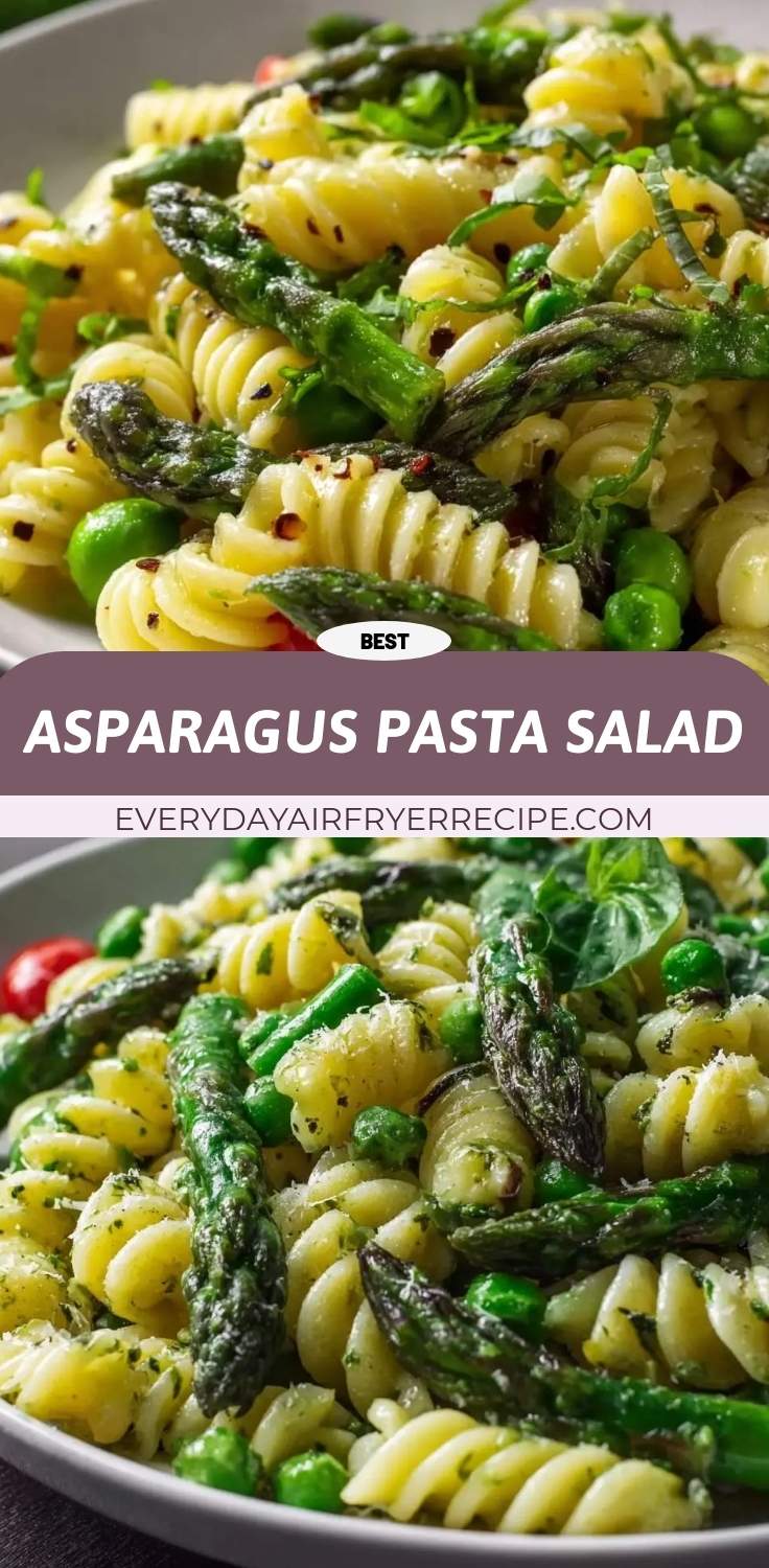 asparagus pasta salad pinterest