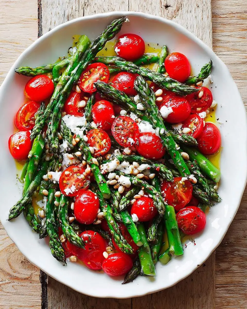 asparagus tomato salad