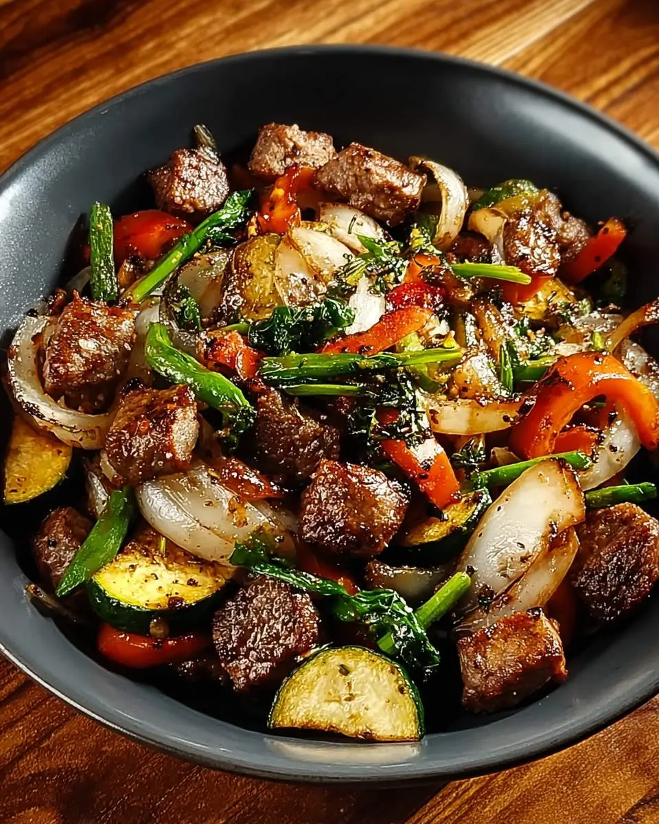 blackstone cowboy stir fry dinner recipe 1