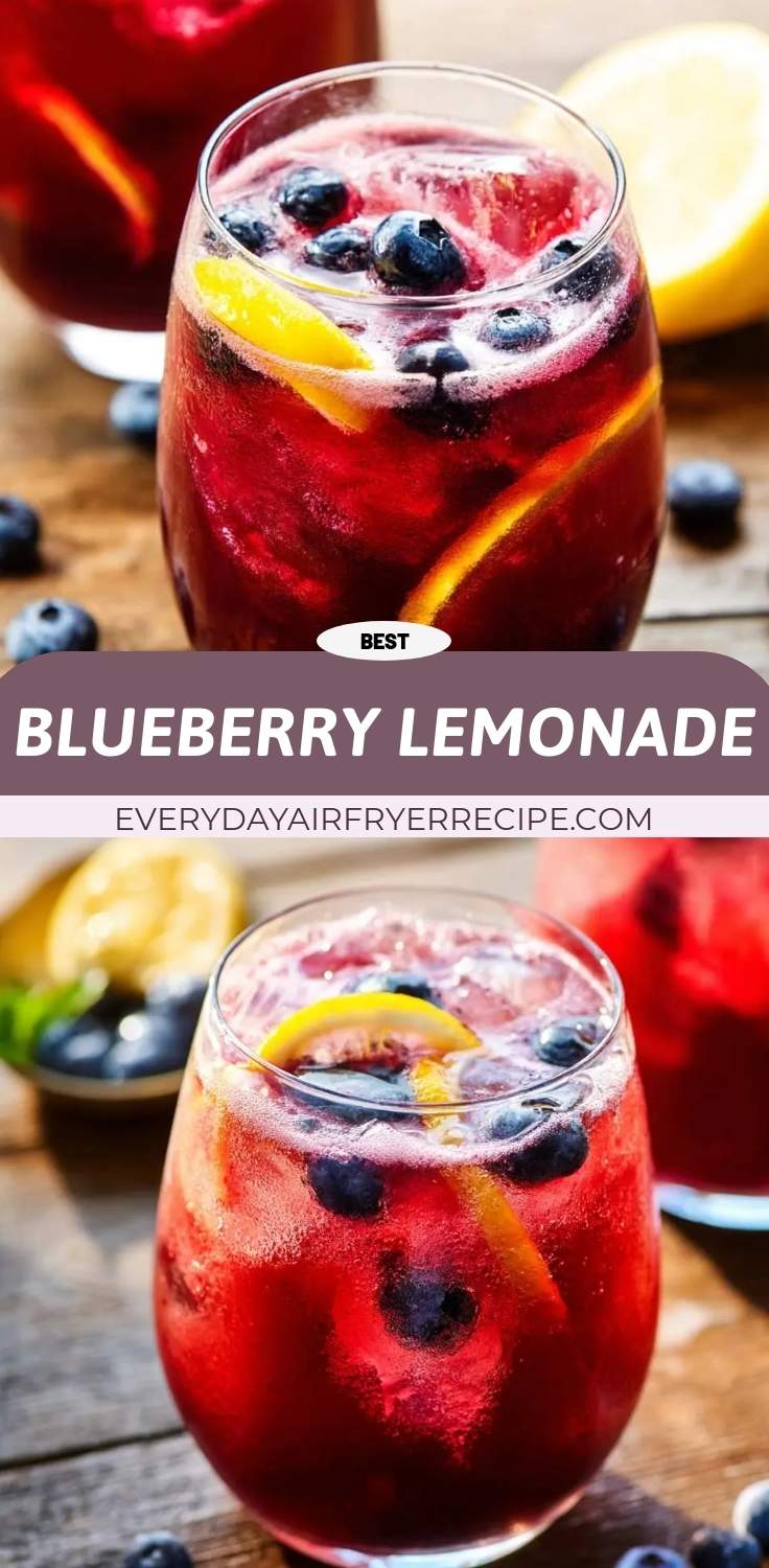 blueberry lemonade pinterest