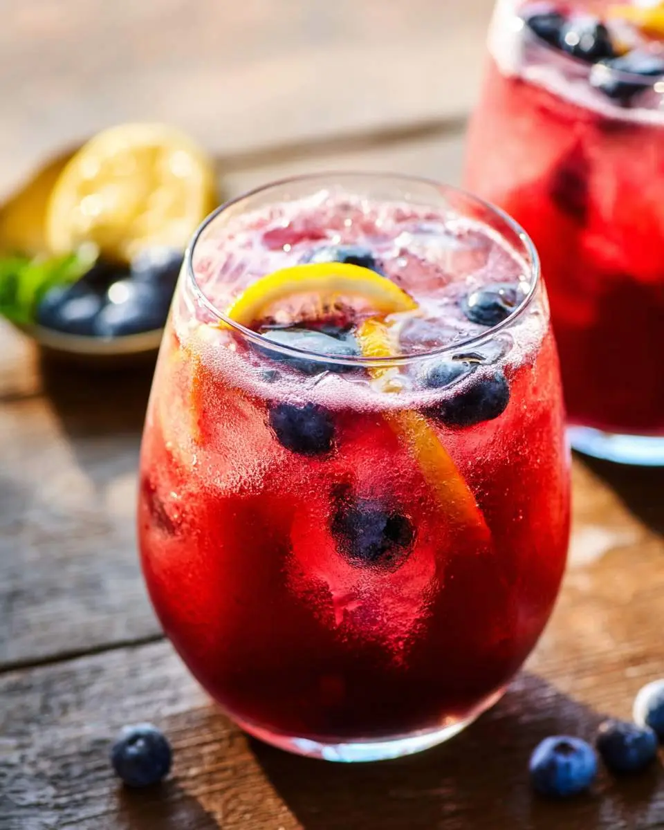 blueberry lemonade