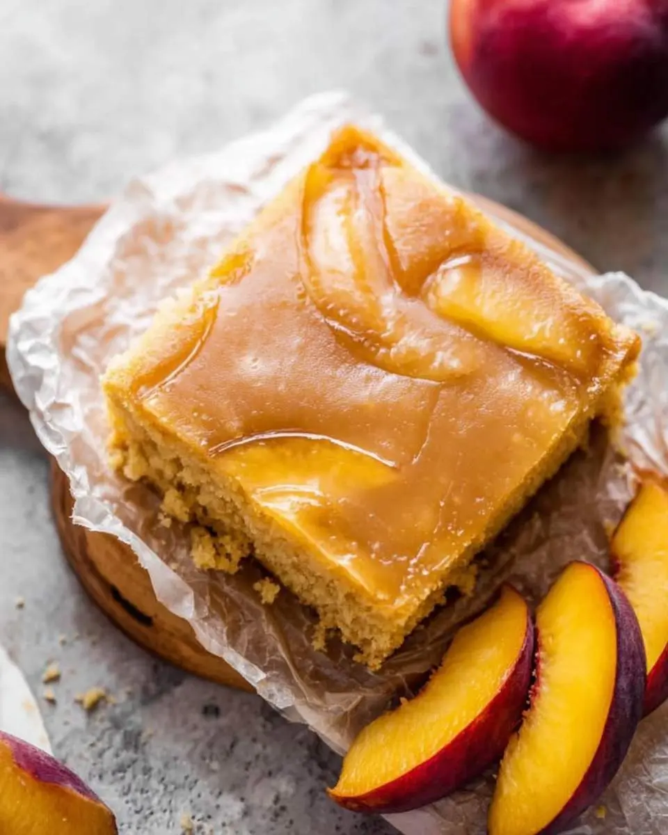 brown sugar peach cake recipe 2