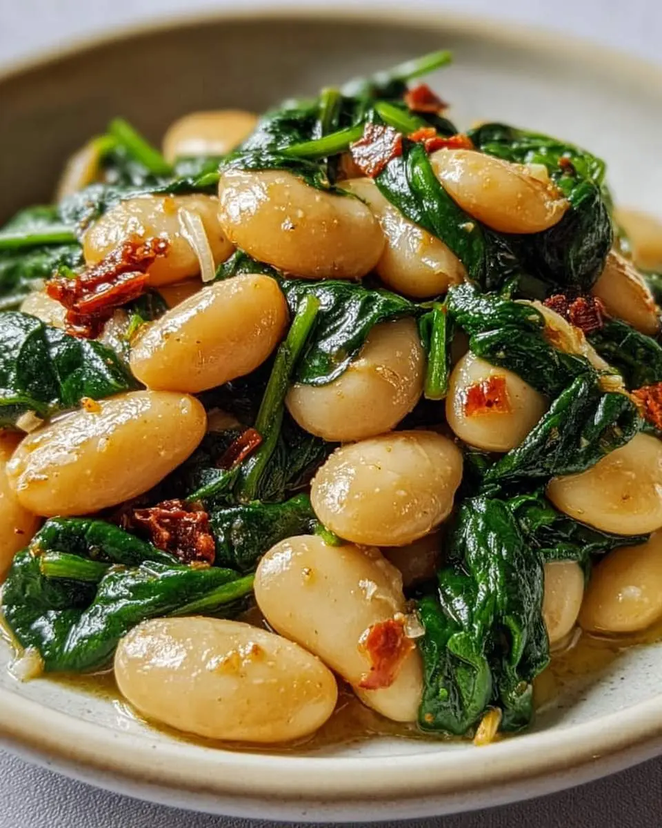butter beans with spinach recipe 1