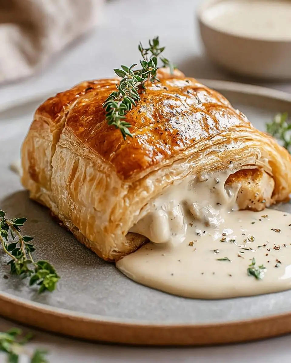 chicken wellington with dijon cream sauce recipe 1