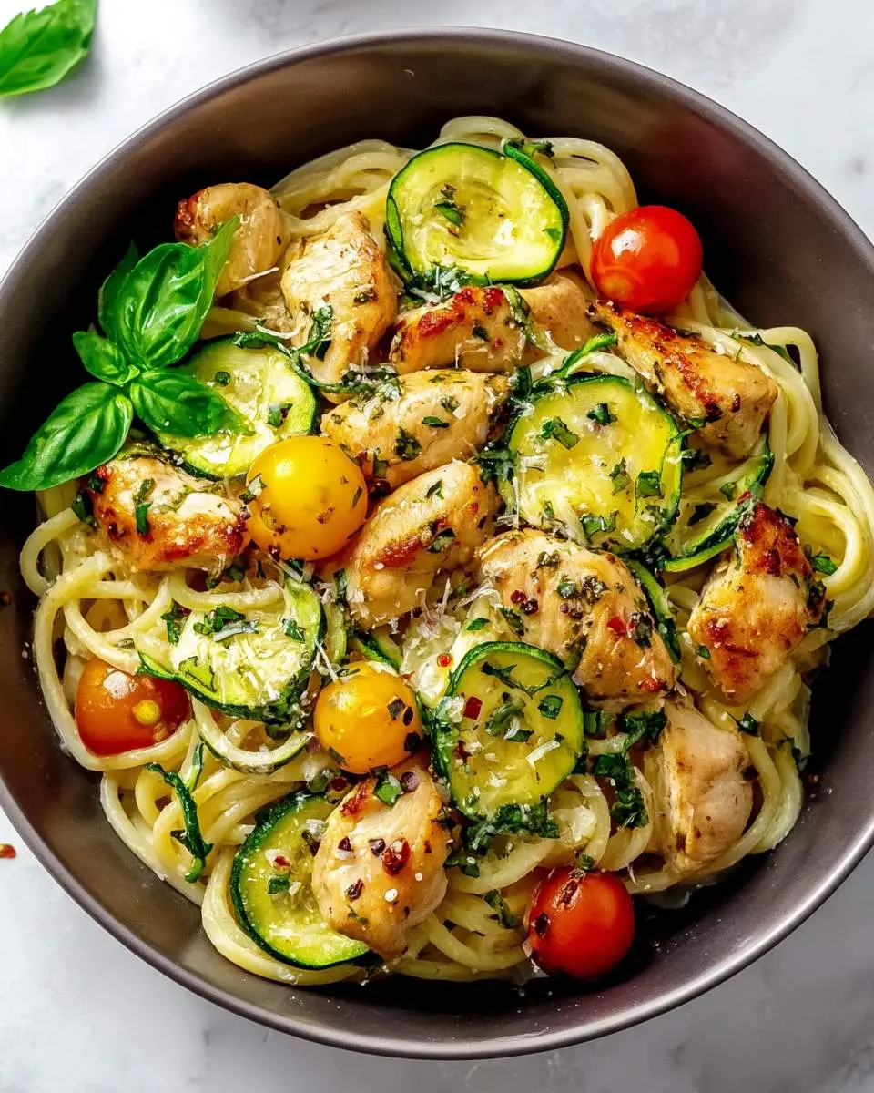 chicken zucchini pasta recipe 1