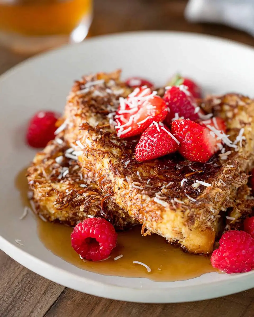 coconut-crusted French toast 26 coconut crusted french toast recipe 1