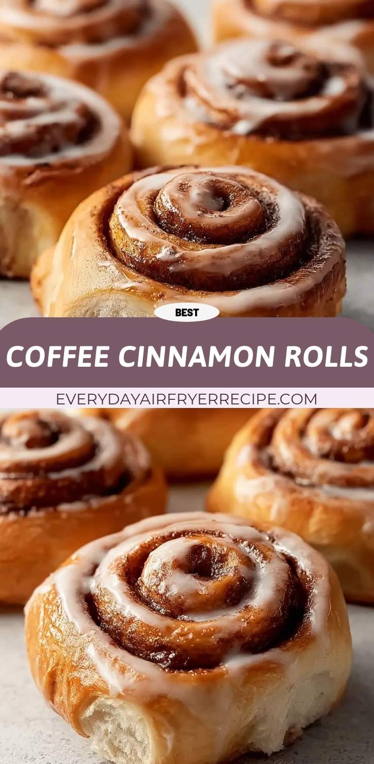 coffee cinnamon rolls pinterest