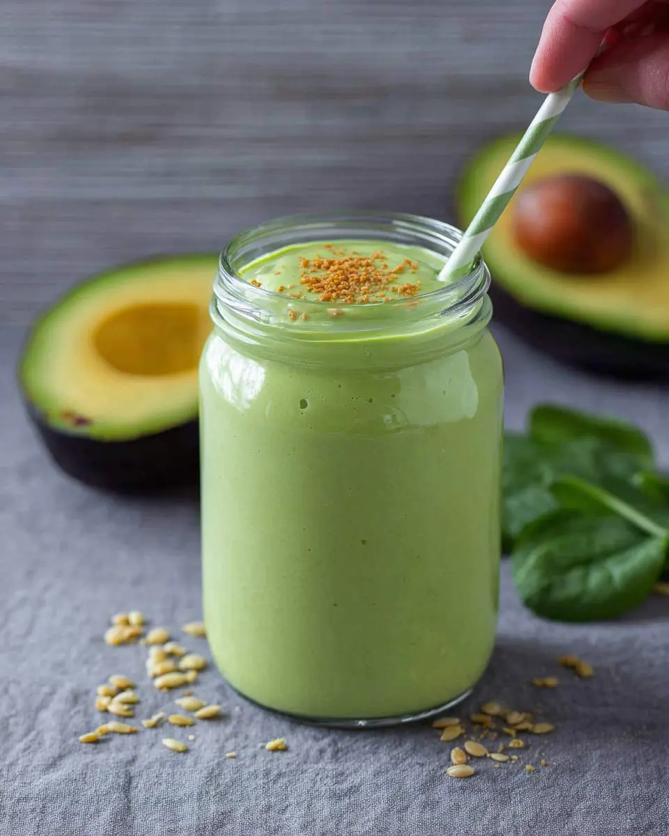 creamy avocado smoothie recipe