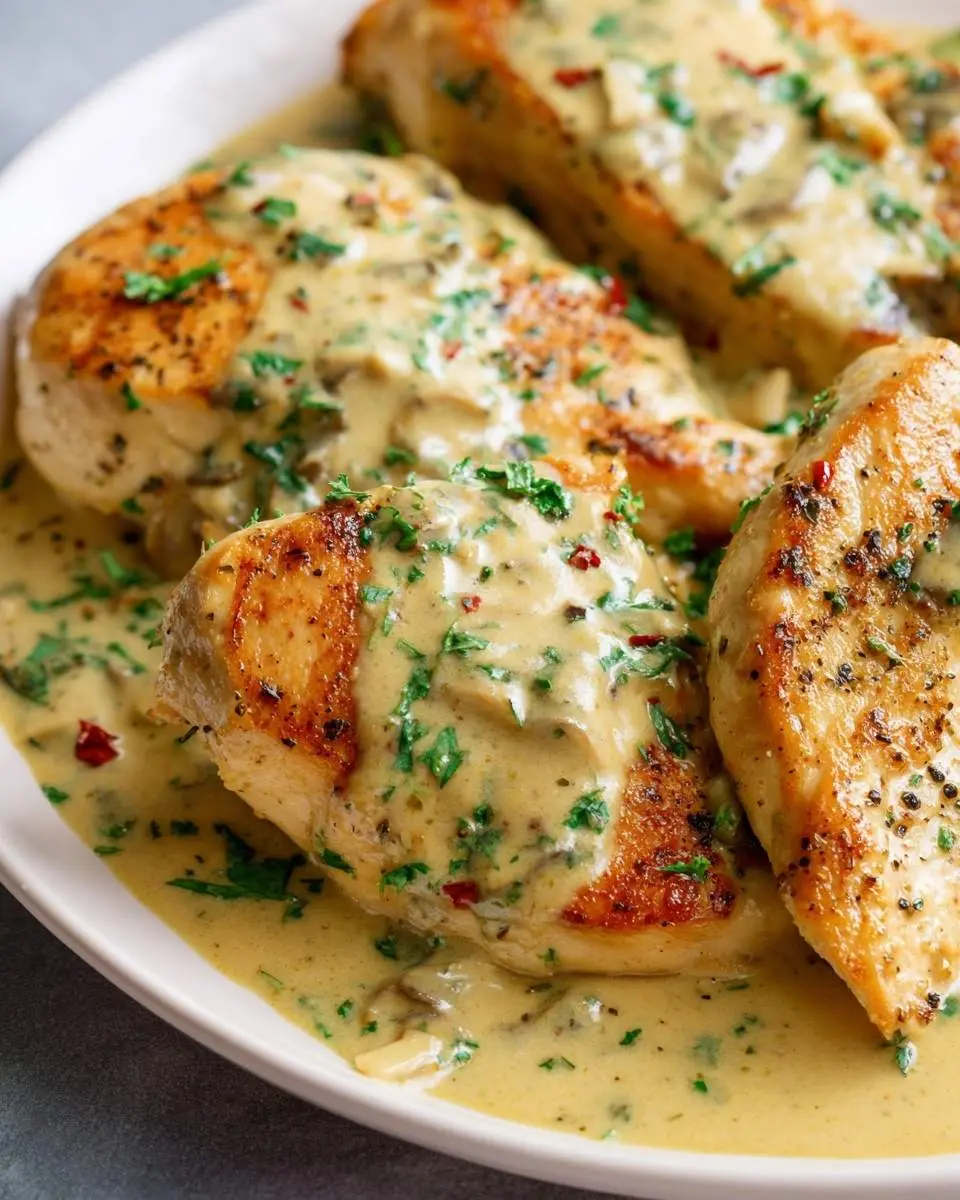 creamy dijon chicken skillet recipe