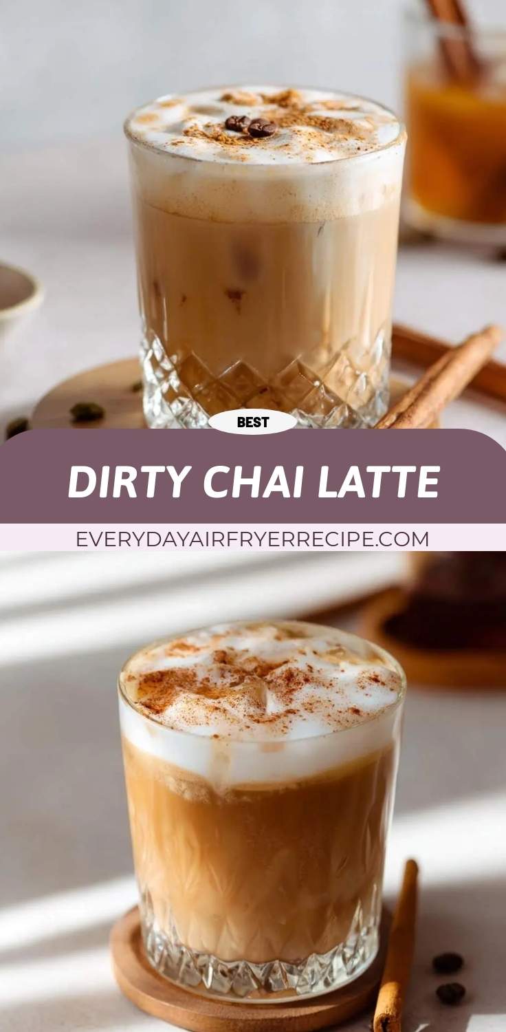 dirty chai latte pinterest