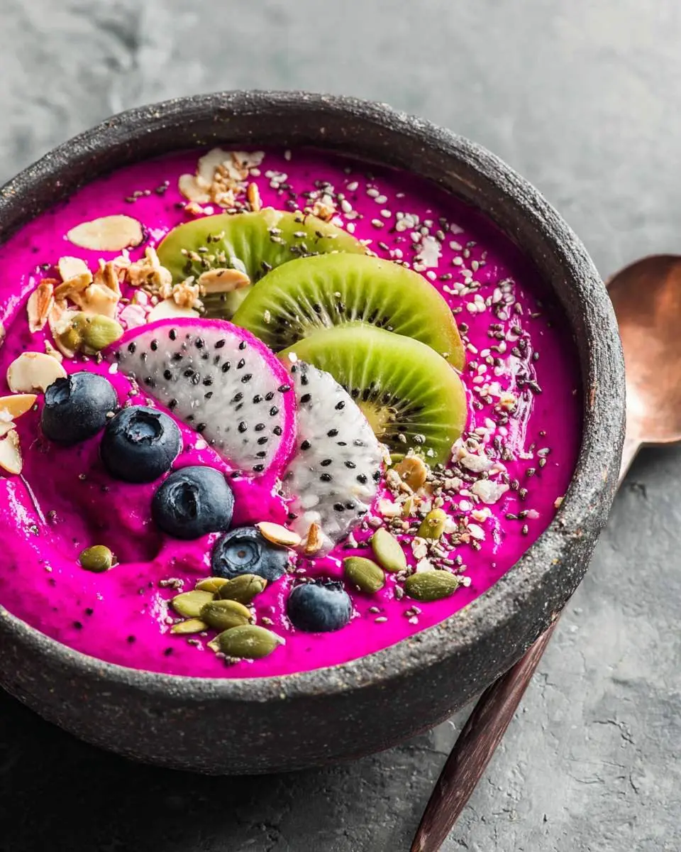 dragon fruit smoothie bowl recipe