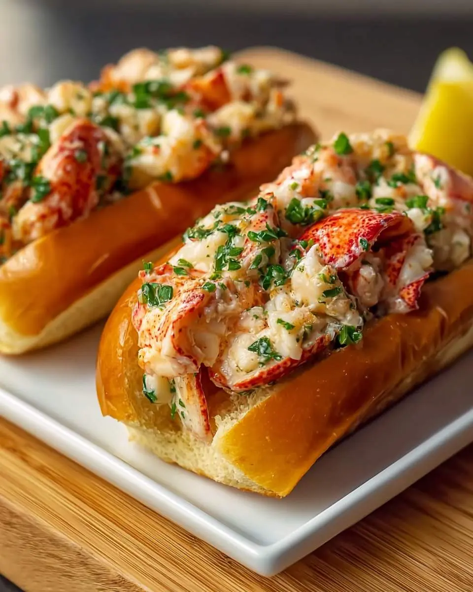 garlic butter lobster rolls recipe