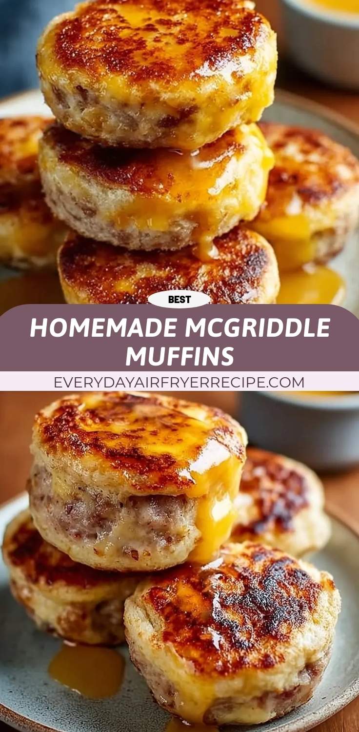 homemade mcgriddle muffins pinterest