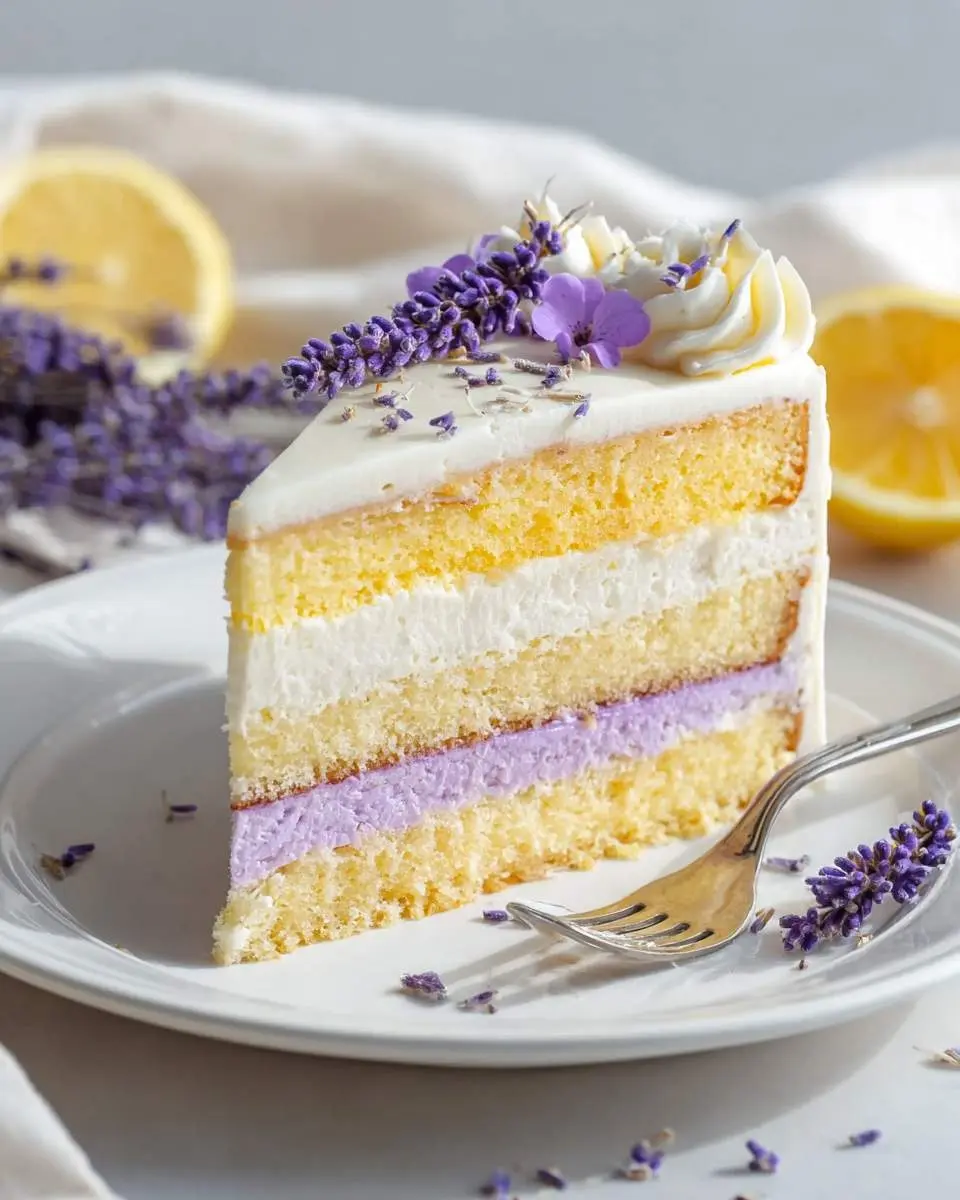 lemon lavender cake recipe