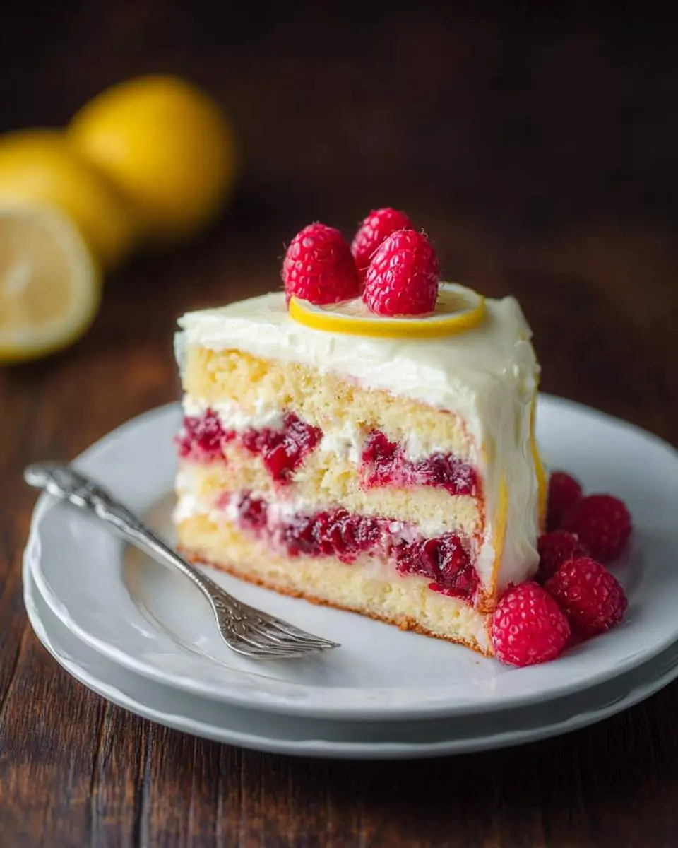 lemon raspberry cake recipe 1