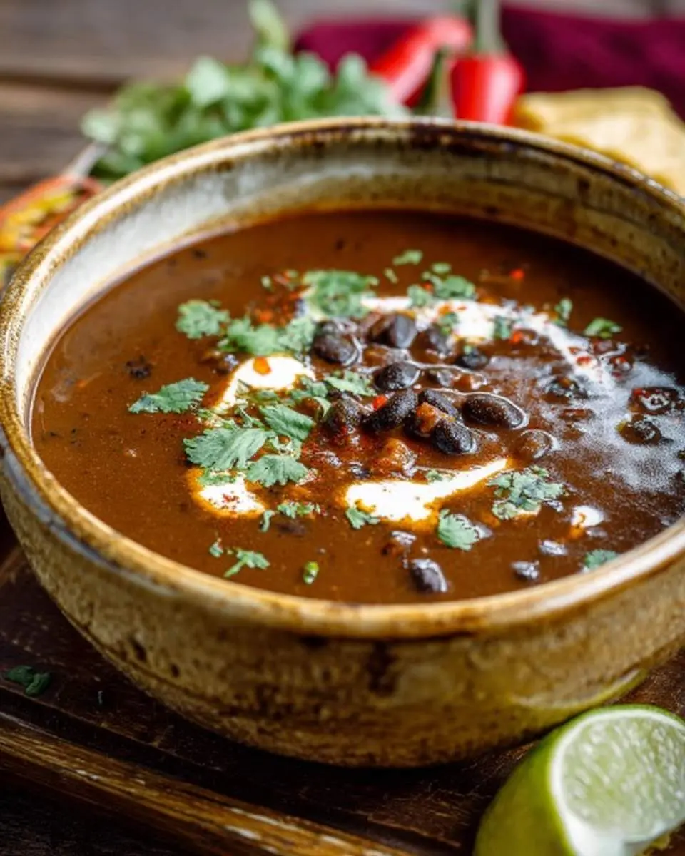 mexican black bean soup recipe 1