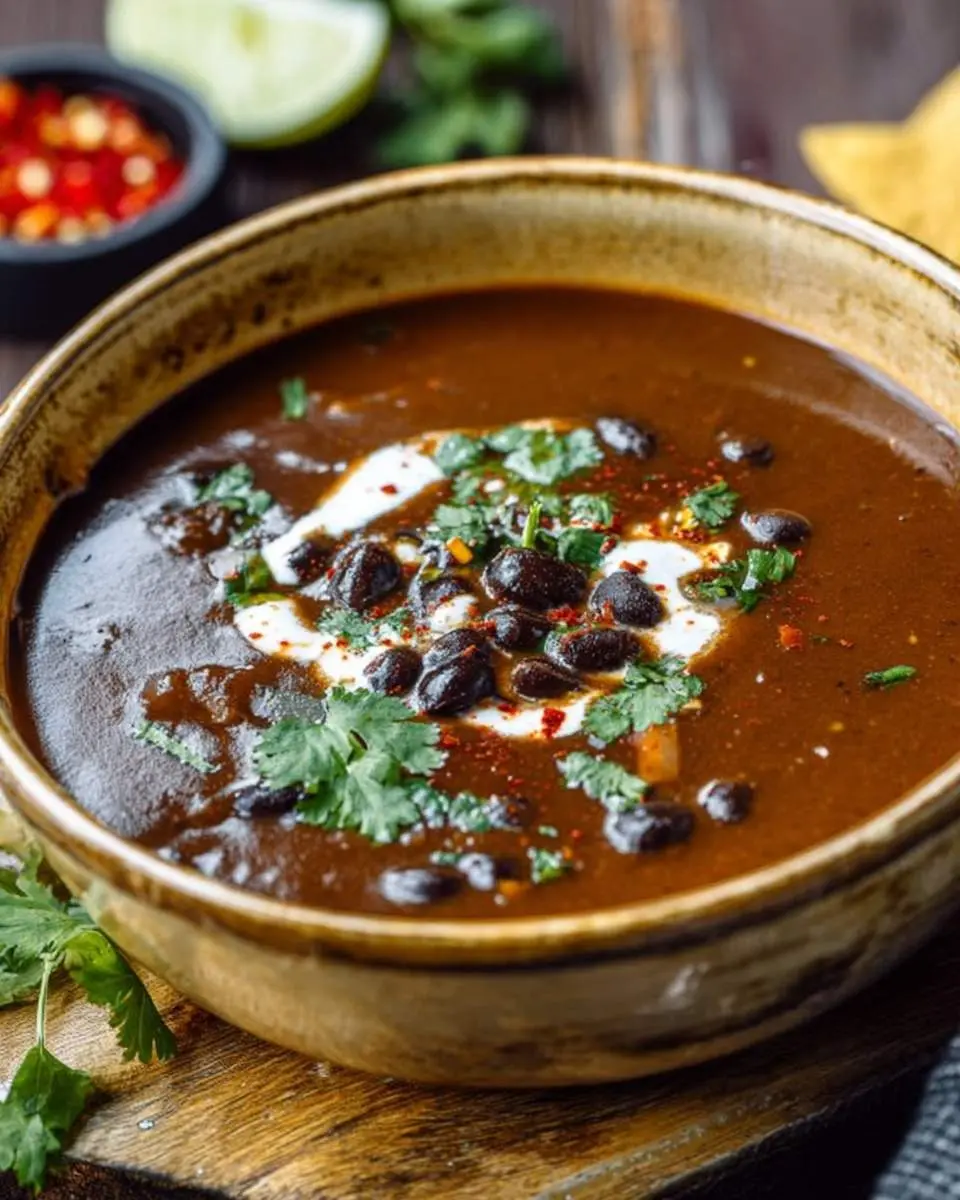 mexican black bean soup