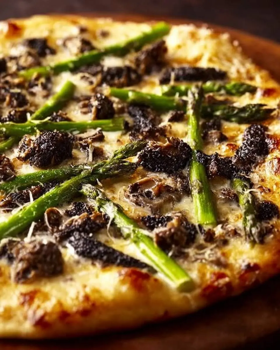 Morel and Asparagus Pizza 25 morel and asparagus pizza recipe