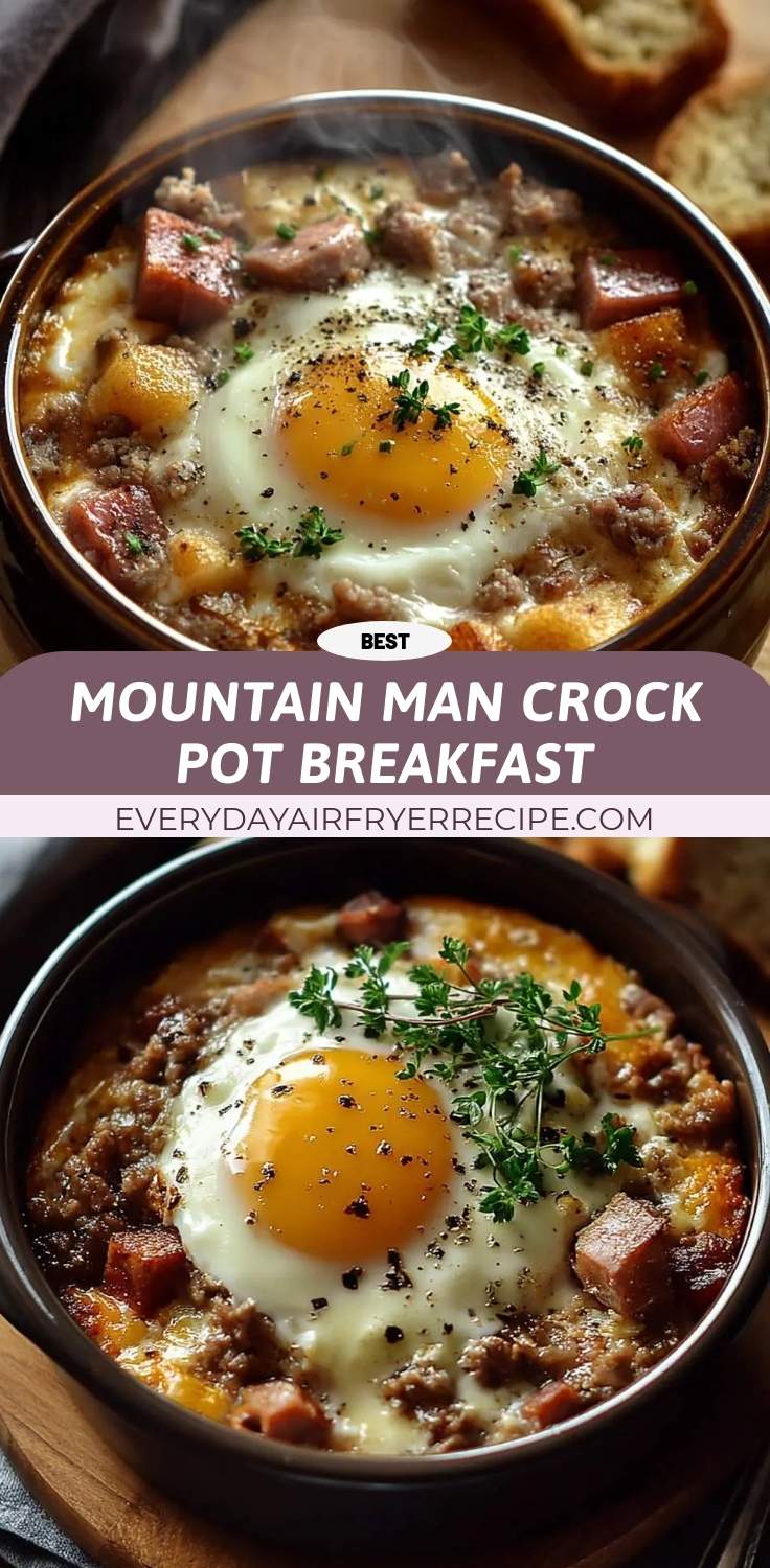 mountain man crock pot breakfast pinterest