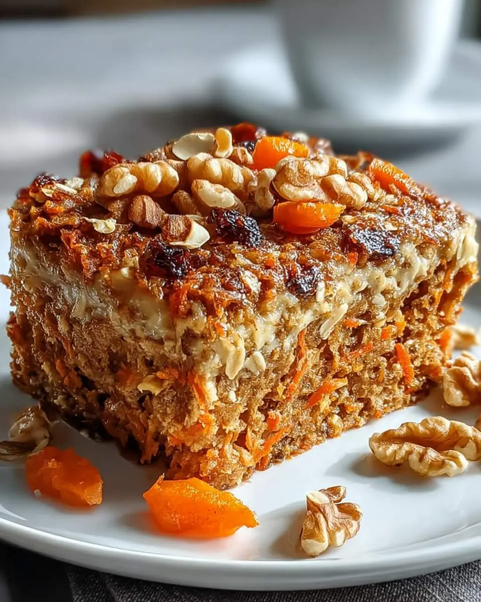 oatmeal carrot cake recipe recipe
