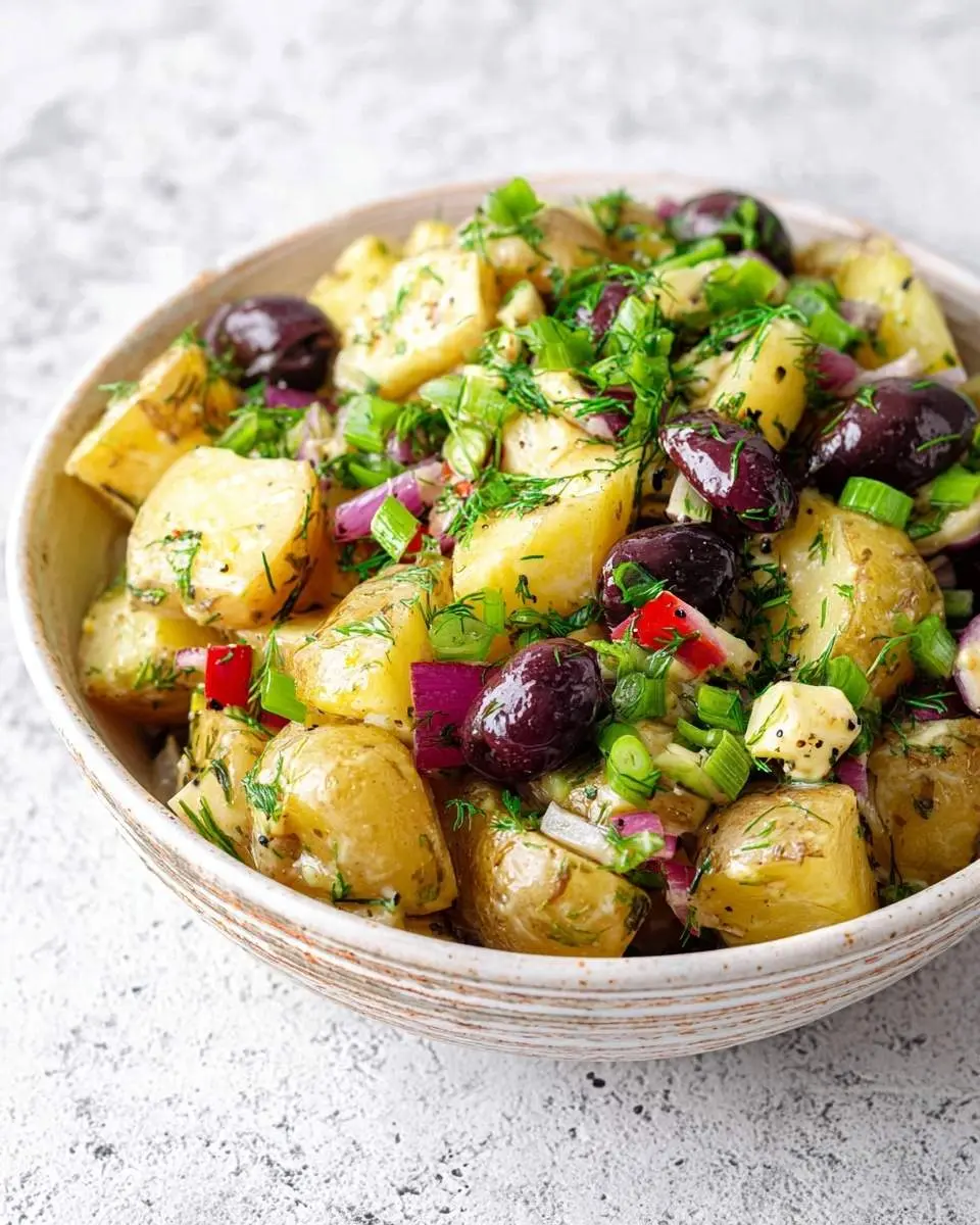 olive greek potato salad recipe 1